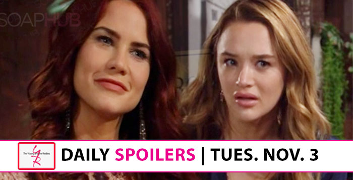The Young and the Restless Spoilers November 3 2020