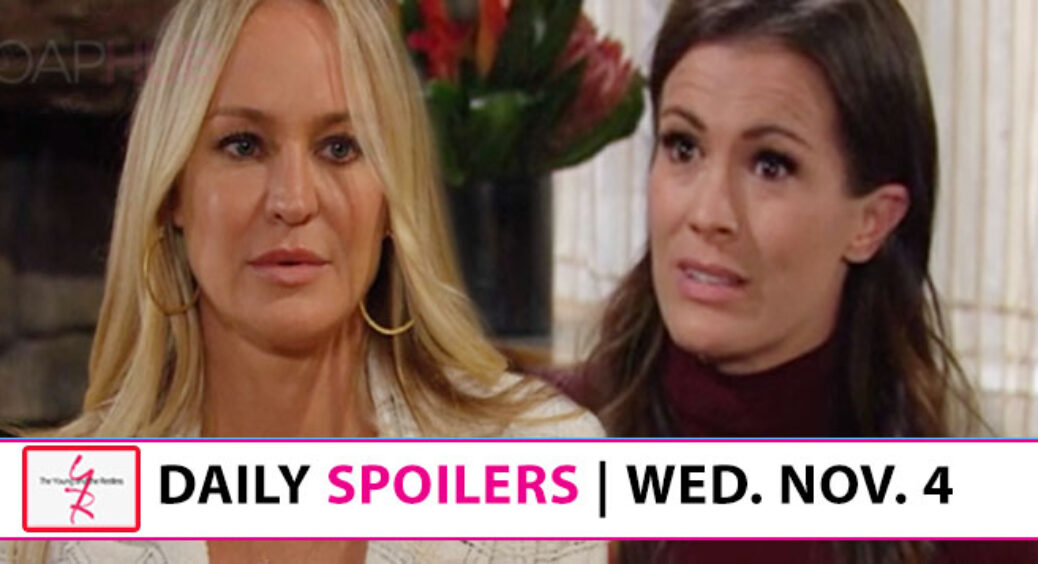 The Young and the Restless Spoilers: Chelsea Walks And Sharon Plans