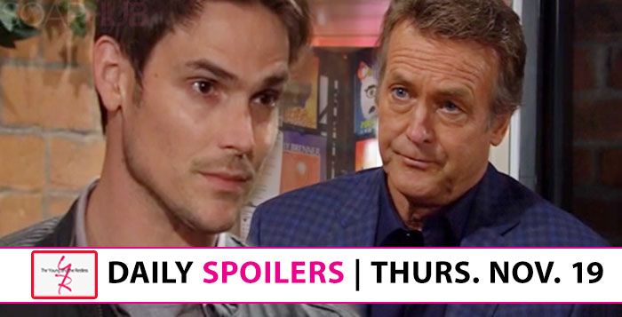 The Young and the Restless Spoilers November 19 2020