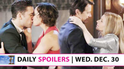 Days of our Lives Spoilers: A Whole Lot Of Kissing Going On