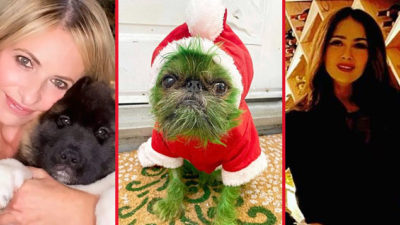 Hollywood Celebrities Wishing Everyone A Very Merry Christmas