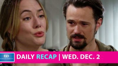 The Bold and the Beautiful Recap: Hope Witnessed Thomas Breaking Down