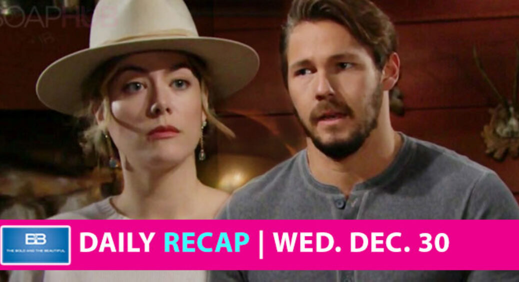 The Bold and the Beautiful Recap: Hope Sensed Something Was Off