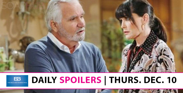 The Bold and the Beautiful Spoilers December 10 2020