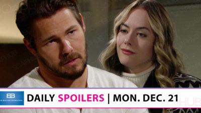 The Bold and the Beautiful Spoilers: Liam Vows To Be A Better Man