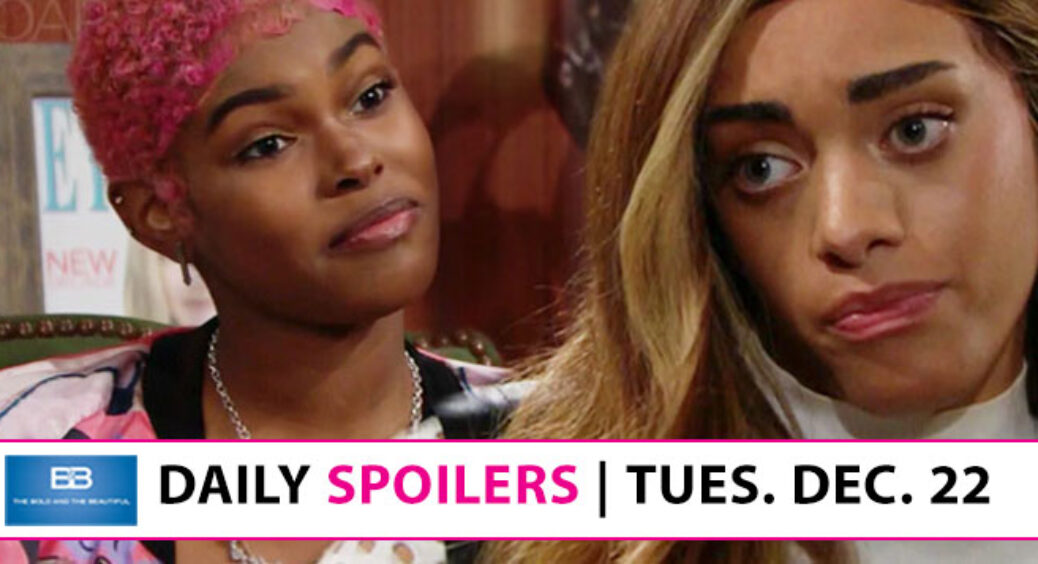 The Bold and the Beautiful Spoilers: Zoe Loses It When Paris Announces She’s Staying