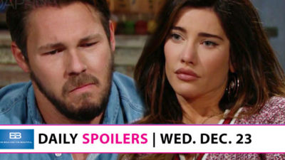 The Bold and the Beautiful Spoilers: Liam And Steffy Suffer In Silence