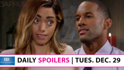 The Bold and the Beautiful Spoilers: Carter Sees A Dark Side Of Zoe