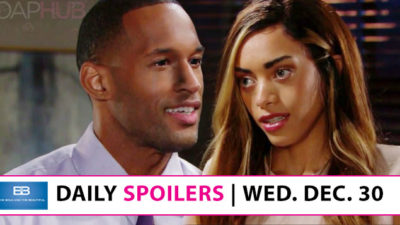 The Bold and the Beautiful Spoilers: Carter Stands His Ground With Zoe