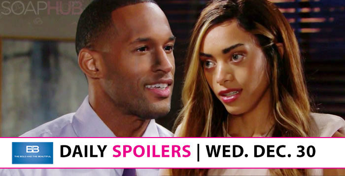 The Bold And The Beautiful Spoilers: Carter Stands His Ground With Zoe