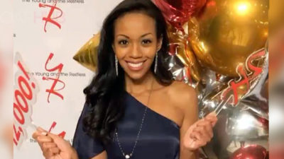 The Young and the Restless Star Mishael Morgan Has Fun Christmas Tip