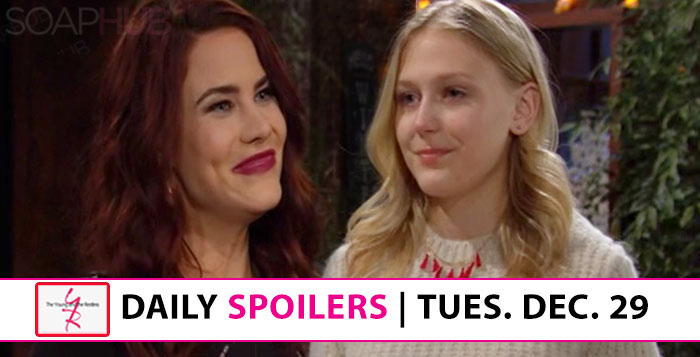 The Young and the Restless Spoilers December 29 2020