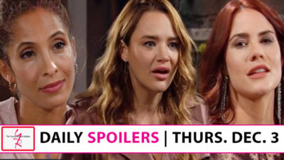 The Young and the Restless Spoilers: Steams and Schemes