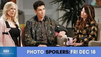 The Bold and the Beautiful Spoilers Photos: The Cheaters Try To Move Forward