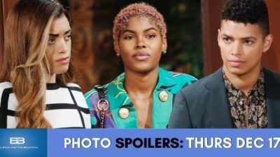 The Bold and the Beautiful Spoilers Photos: Zoe Can’t Have Her Cake And Eat It Too