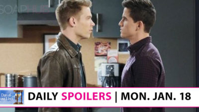 Days of our Lives Spoilers: Charlie Faces Tripp’s Furious Wrath