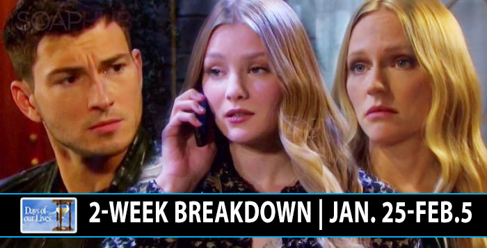 Days of Our Lives Spoilers January 25 2021