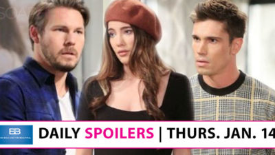 The Bold and the Beautiful Spoilers: Steffy’s Men Face Off