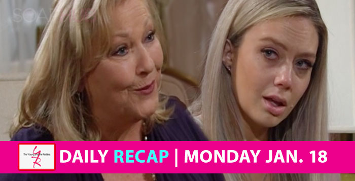 The Young and the Restless Recap January 18 2021