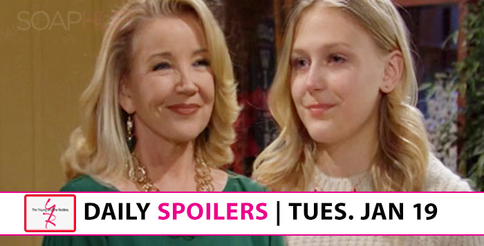 The Young and the Restless Spoilers January 19 2021