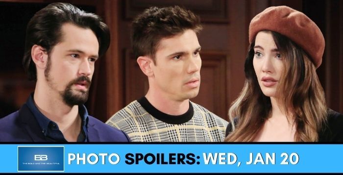 The Bold and the Beautiful Spoilers Photos: Wednesday, January 20, 2021