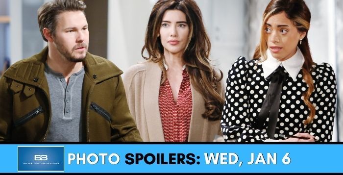 The Bold and the Beautiful Spoilers Photos: Wednesday, January 6, 2021