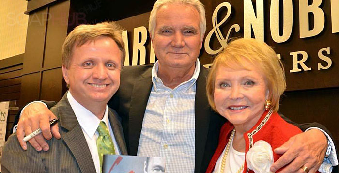 The-Bold-and-the-Beautiful-Michael-Maloney-John-McCook-Lee-Bell celebrates 34 years