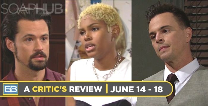 The Bold and the Beautiful A Critic's Weekly Review June 14 - 18
