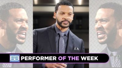 Soap Hub Performer of the Week for The Bold and the Beautiful: Aaron D. Spears