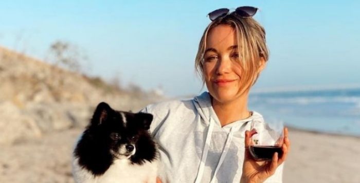 The Bold and the Beautiful BB-Katrina-Bowden-Reunites With Dog