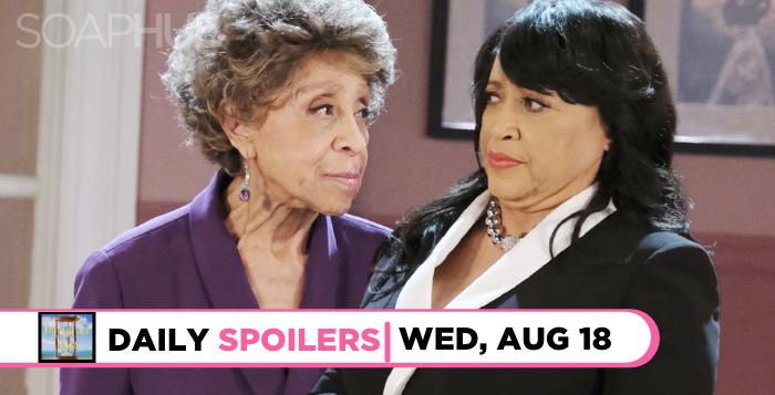 DAYS spoilers for Wednesday, August 18, 2021