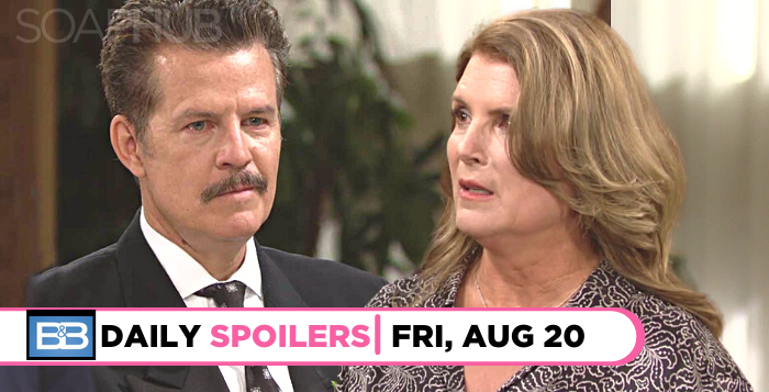 B&B spoilers for Friday, August 20, 2021