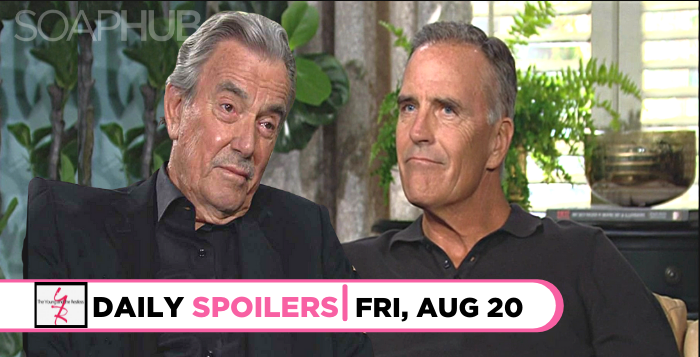 Y&R spoilers for Friday, August 20, 2021