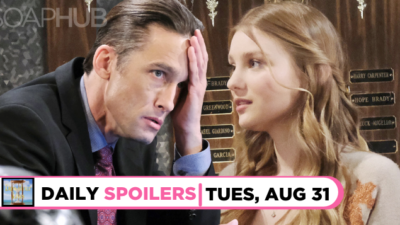 DAYS Spoilers For August 31: Jealousy Does Not Become Allie Or Philip