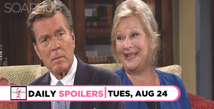 Y&R spoilers for Tuesday, August 24