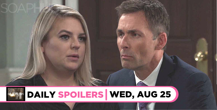 GH spoilers for Wednesday, August 25, 2021