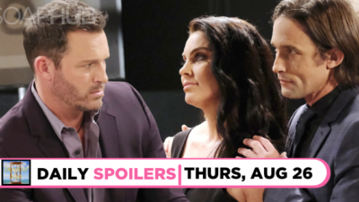 DAYS Spoilers For August 26: Philip Learns Chloe’s Leaving With Brady