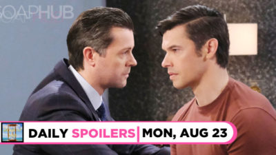 DAYS Spoilers For August 23: EJ Comes To Xander’s Defense