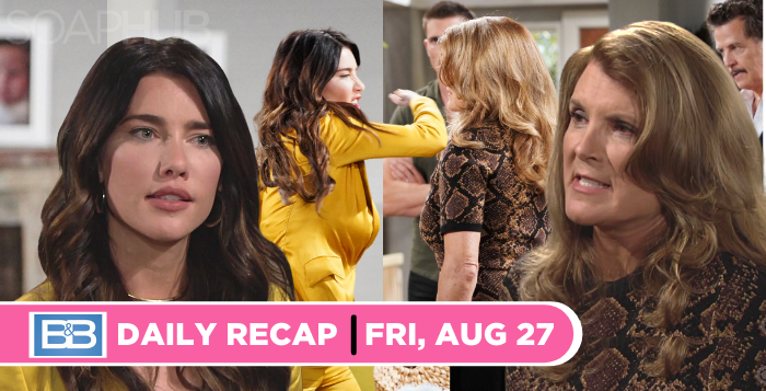 The Bold and the Beautiful recap for Friday, August 27, 2021