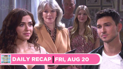 Days of our Lives Recap: Marlena Helps Ben and Ciara Finally Remarry