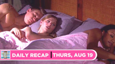 Days of our Lives Recap: Allie Dreams About Tripp and Chanel…In Bed