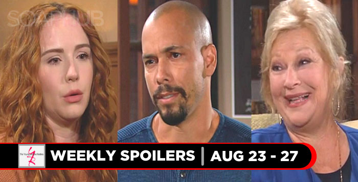 Y&R spoilers for August 23 - August 27, 2021