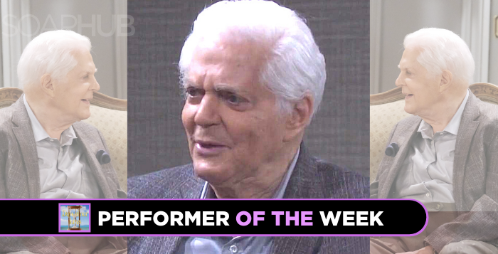 Bill Hayes DAYS Performer of the Week