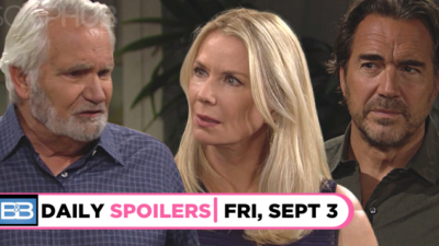 B&B Spoilers for September 3: Eric Puts Ridge and Brooke On Blast