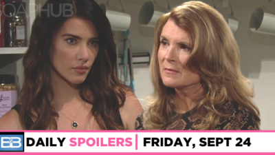 B&B Spoilers for September 24: Sheila Carter Ruins Steffy’s Whole Day