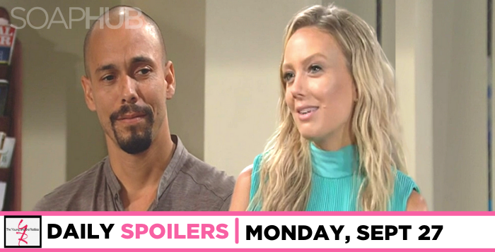 Y&R spoilers for Monday, September 27, 2021
