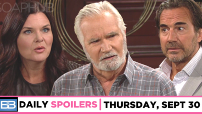 B&B Spoilers for September 30: Everyone Wants Answers From Eric