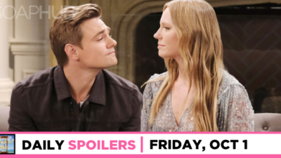 DAYS Spoilers For October 1: Johnny DiMera Turns On That Rakish Charm