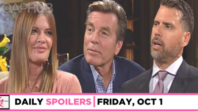 Y&R Spoilers for October 1: Nick Catches Phyllis With Jack