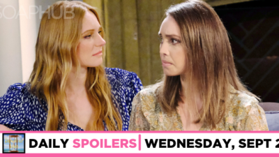 DAYS Spoilers For September 22: Abby Has Words For Sister Dearest